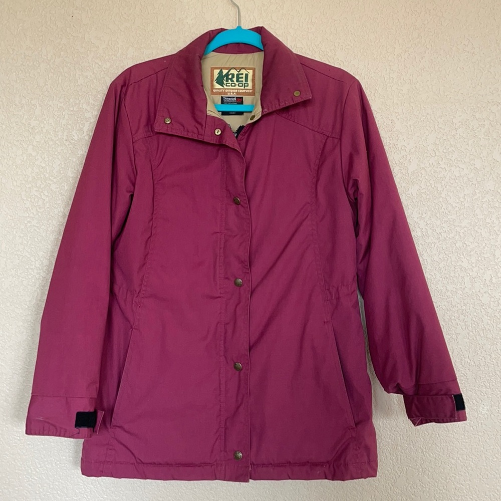 Vintage REI Co-Op Jacket Thinsulate 3M Maroon